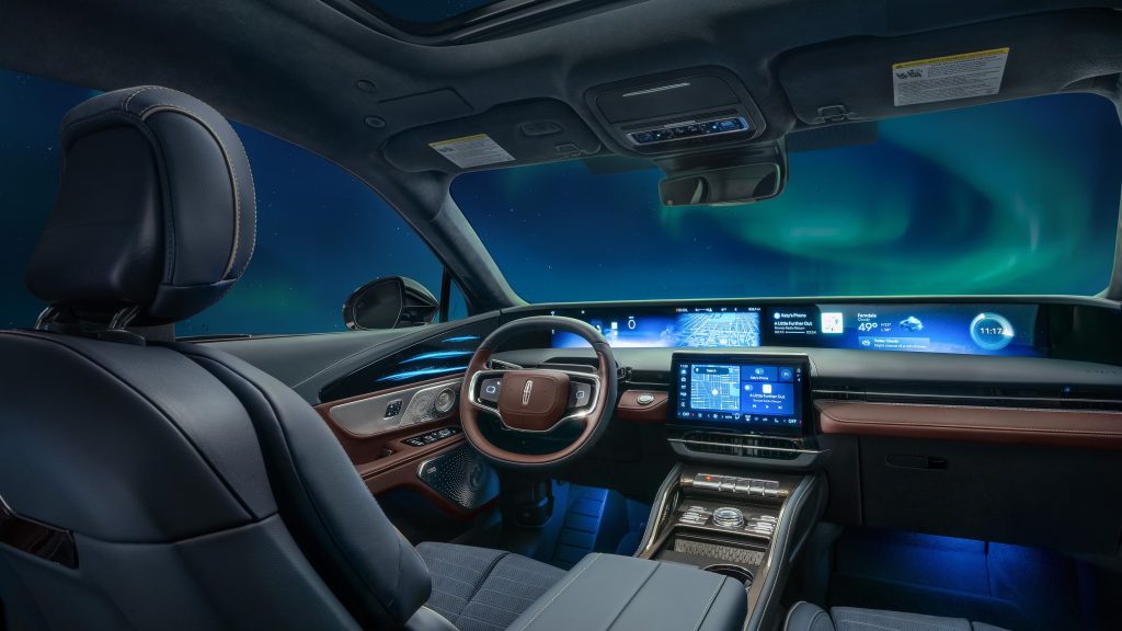 2026 Lincoln Nautilus Aurora interior theme.