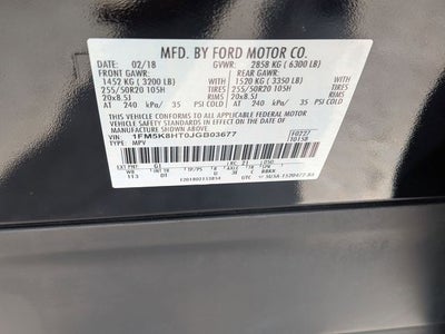 2018 Ford Explorer Platinum