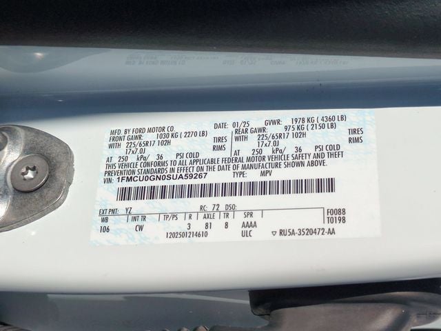 2025 Ford Escape Active