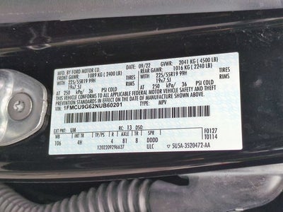 2022 Ford Escape SE