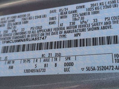 2024 Ford Escape ST-Line