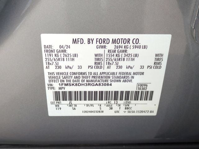 2024 Ford Explorer XLT