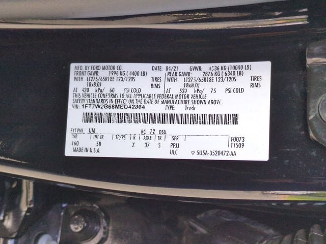 2021 Ford F-250SD Lariat