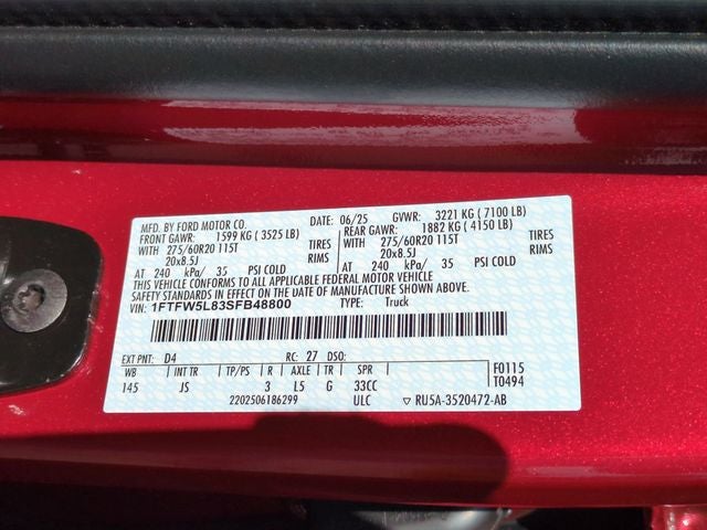 2025 Ford F-150 Lariat