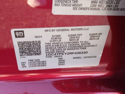 2024 Chevrolet Silverado 2500HD LTZ