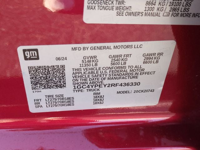 2024 Chevrolet Silverado 2500HD LTZ