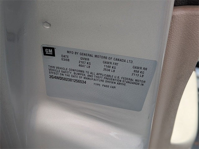 2008 Buick LaCrosse CXL