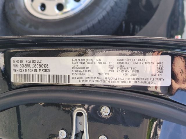 2025 RAM 3500 Laramie
