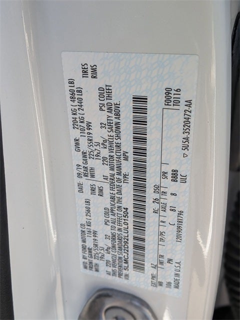 2020 Lincoln Corsair Reserve