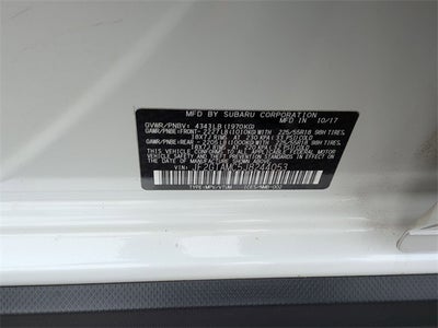 2018 Subaru Crosstrek 2.0i Limited