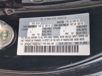 2024 Mazda Mazda MX-5 Miata Club