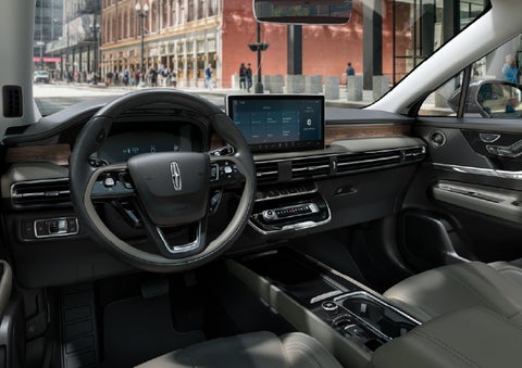 The interior dashboard of 2026 Lincoln Corsair® SUV is shown here. | Parkway Lincoln in Winston Salem NC