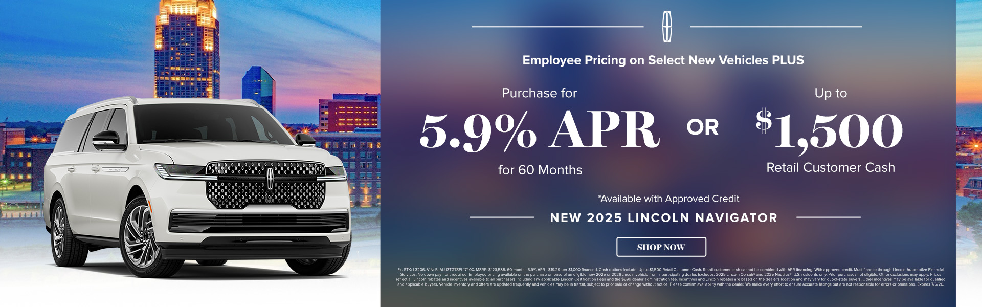 2025 Navigator Deals