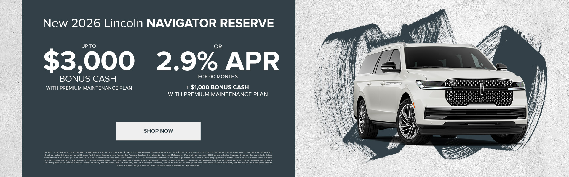Lincoln Navigator Deals
