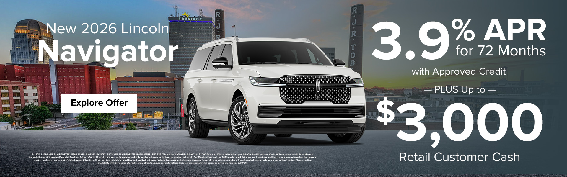 Lincoln Navigator Offers
