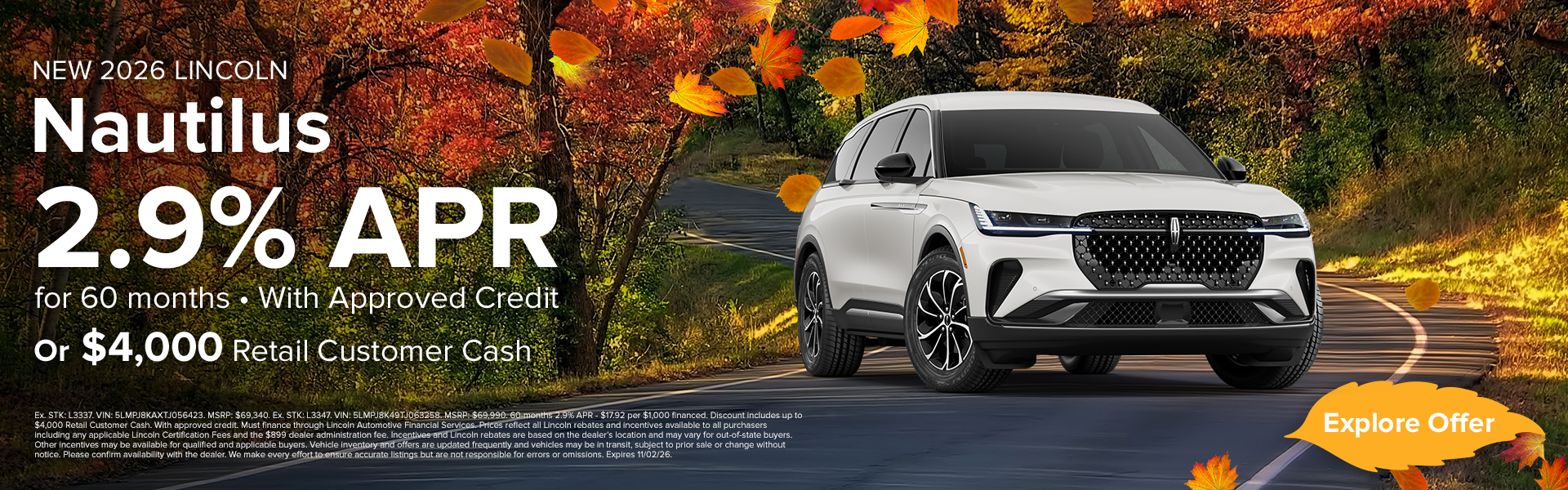 October Nautilus Offers